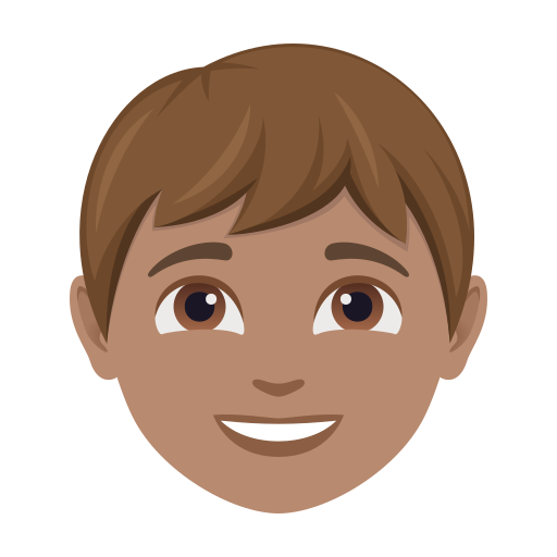 boy: medium skin tone — JoyPixels