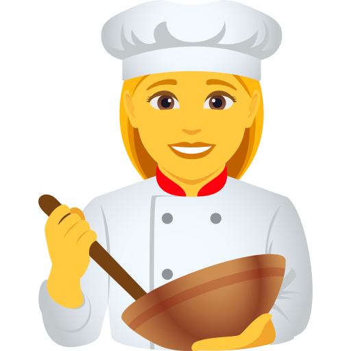 woman cook — JoyPixels
