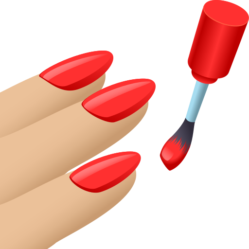 nail polish: medium-light skin tone — JoyPixels
