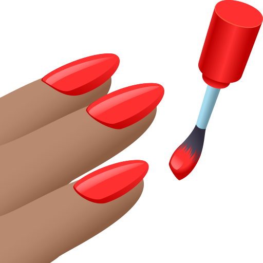 nail polish: medium skin tone — JoyPixels