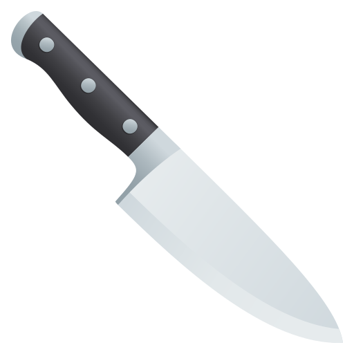 Kitchen Knife as drawn by JoyPixels in 10.0