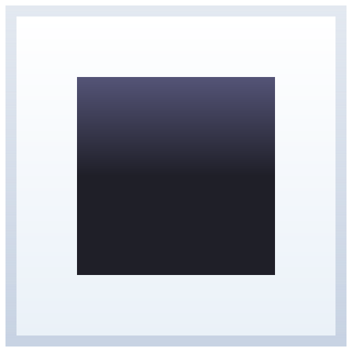White Square Button as drawn by JoyPixels in 10.0