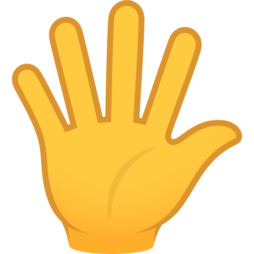 Hand with Fingers Splayed, the design in this release