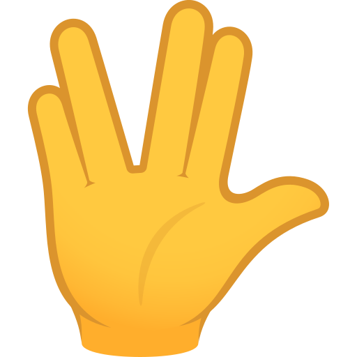 Vulcan Salute, the design in this release