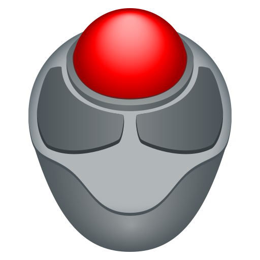 Trackball as drawn by JoyPixels in 10.0