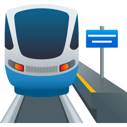 Station as drawn by JoyPixels in 10.0