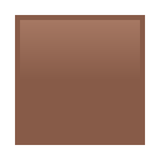 Brown Square as drawn by JoyPixels in 10.0