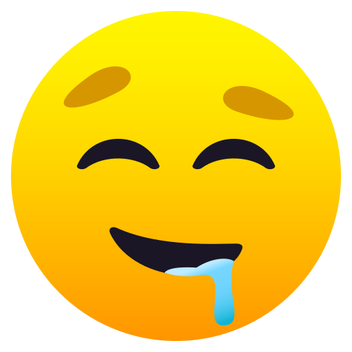 drooling face — JoyPixels