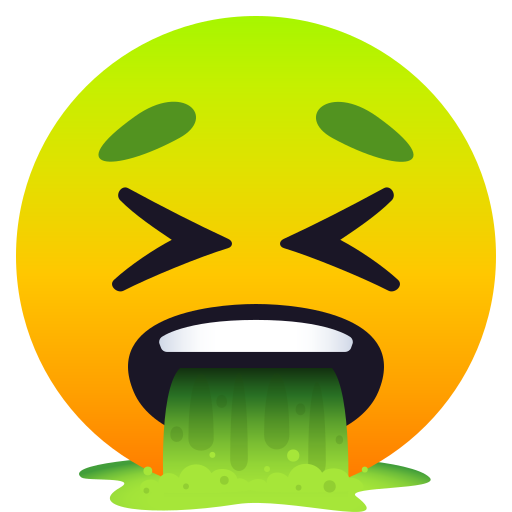 face vomiting — JoyPixels