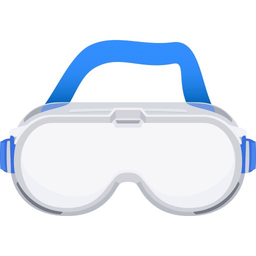 Goggles as drawn by JoyPixels in 10.0