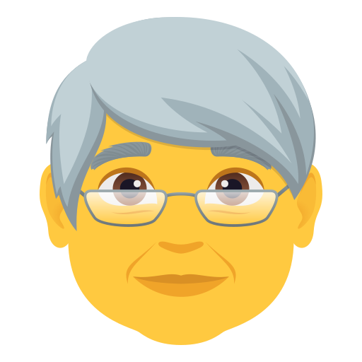 older person — JoyPixels