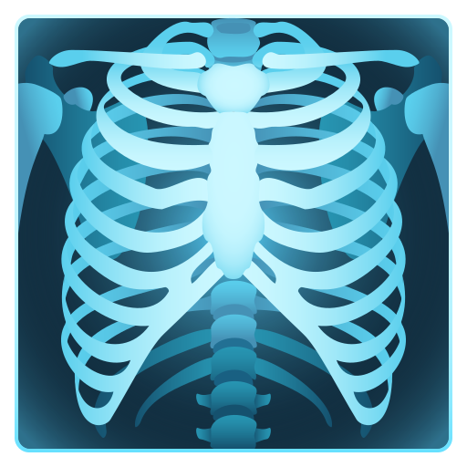X-Ray as drawn by JoyPixels in 10.0