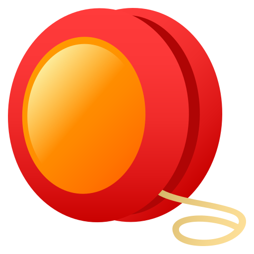 Yo-Yo as drawn by JoyPixels in 10.0