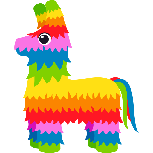 Piñata as drawn by JoyPixels in 10.0