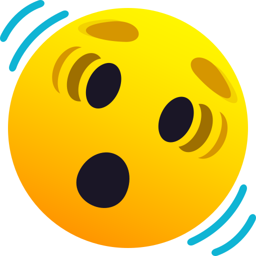 shaking face — JoyPixels