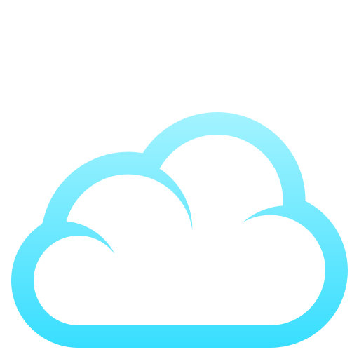 Cloud as drawn by JoyPixels in 10.0