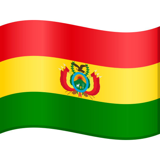 flag: Bolivia as rendered by JoyPixels