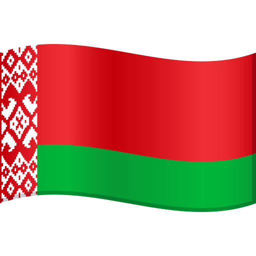 flag: Belarus as rendered by JoyPixels