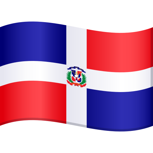 flag: Dominican Republic as rendered by JoyPixels