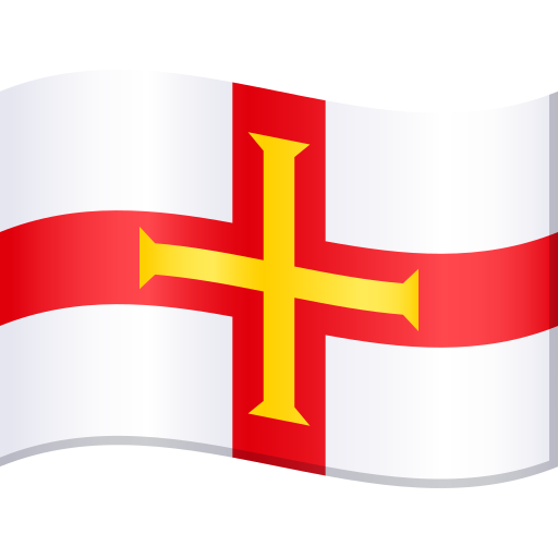 flag: Guernsey as rendered by JoyPixels
