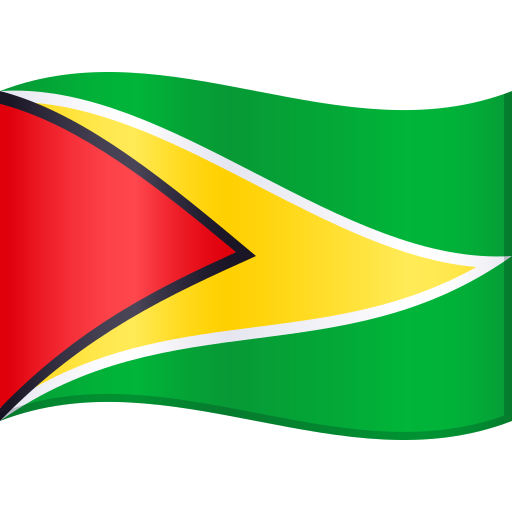 flag: Guyana as rendered by JoyPixels