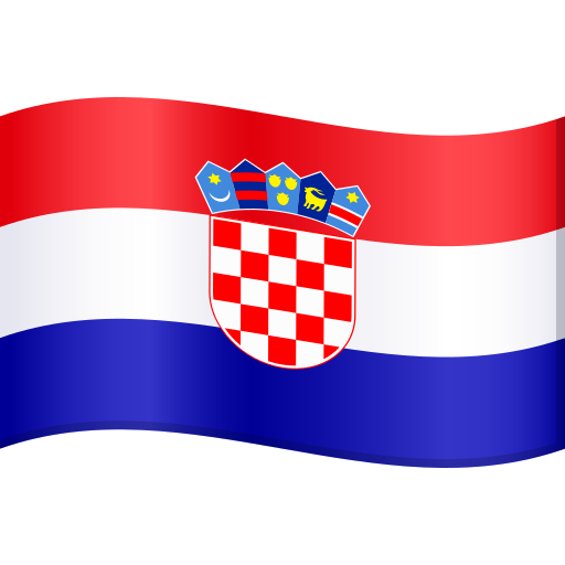 flag: Croatia as rendered by JoyPixels