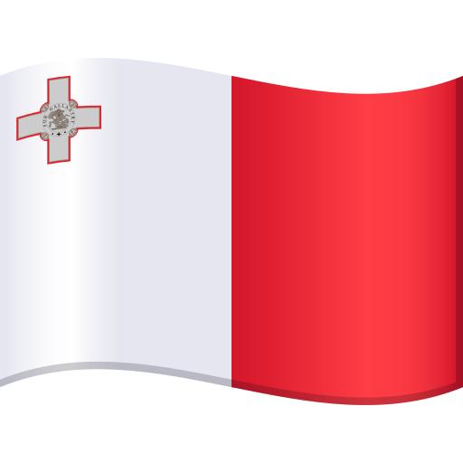 flag: Malta as rendered by JoyPixels