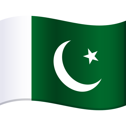 flag: Pakistan as rendered by JoyPixels