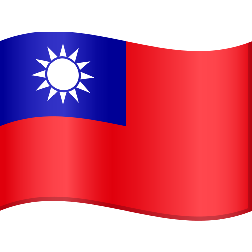 flag: Taiwan as rendered by JoyPixels