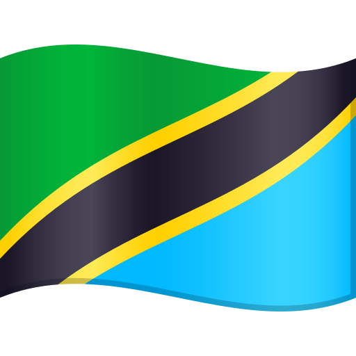 flag: Tanzania as rendered by JoyPixels