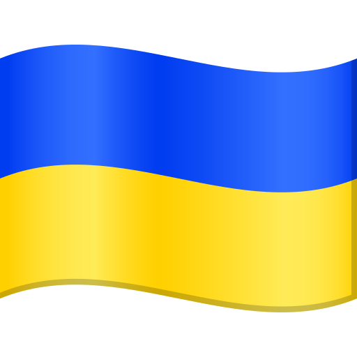 Flag: Ukraine as drawn by JoyPixels in 11.0