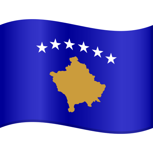 flag: Kosovo as rendered by JoyPixels