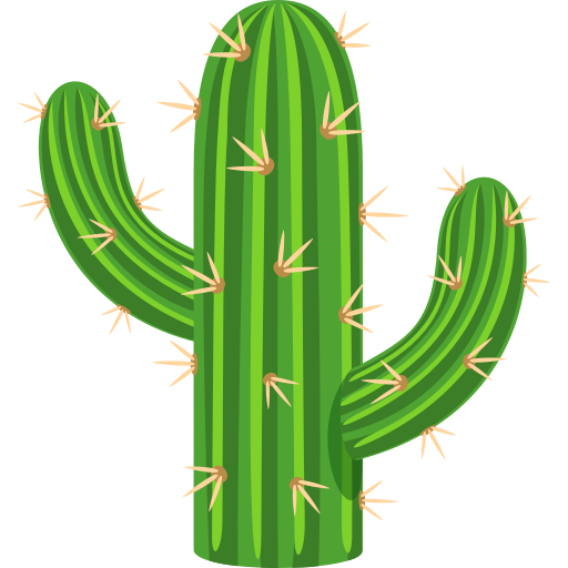 cactus as rendered by JoyPixels