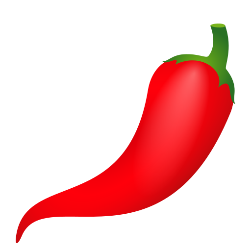 Hot Pepper as drawn by JoyPixels in 11.0