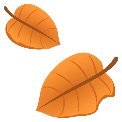 Fallen Leaf as drawn by JoyPixels in 11.0