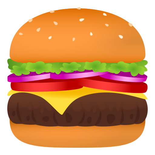 햄버거 as drawn by JoyPixels in 11.0