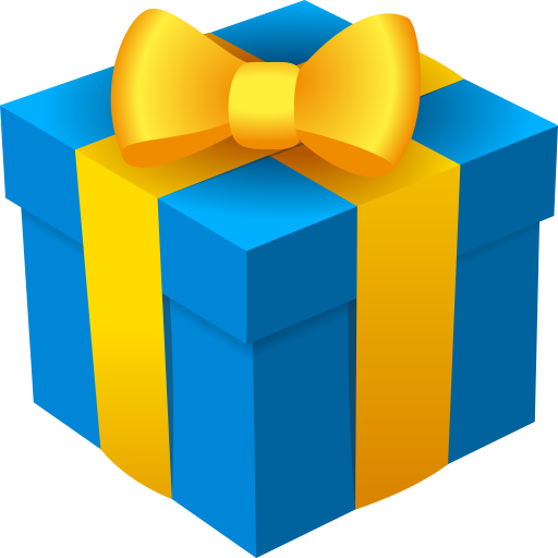 Wrapped Gift as drawn by JoyPixels in 11.0