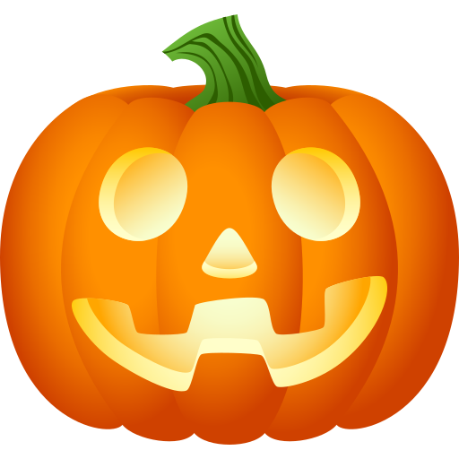 Jack-O-Lantern as drawn by JoyPixels in 11.0