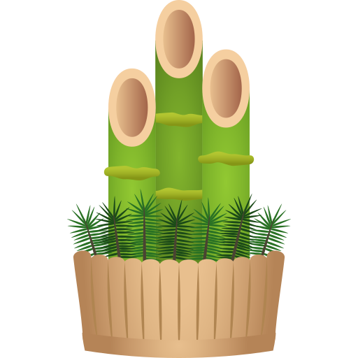 pine decoration as rendered by JoyPixels