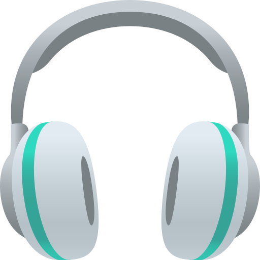 Headphone as drawn by JoyPixels in 11.0