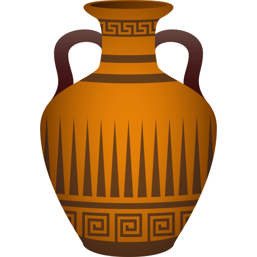 Amphora as drawn by JoyPixels in 11.0