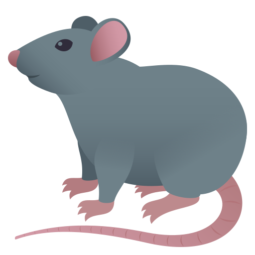 ratto as rendered by JoyPixels