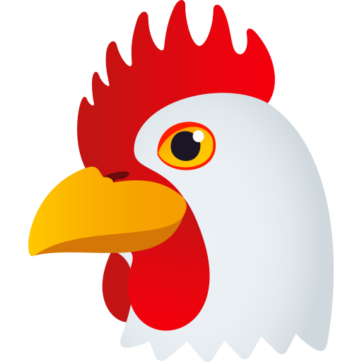 galinha as rendered by JoyPixels
