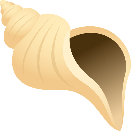 Spiral Shell as drawn by JoyPixels in 11.0