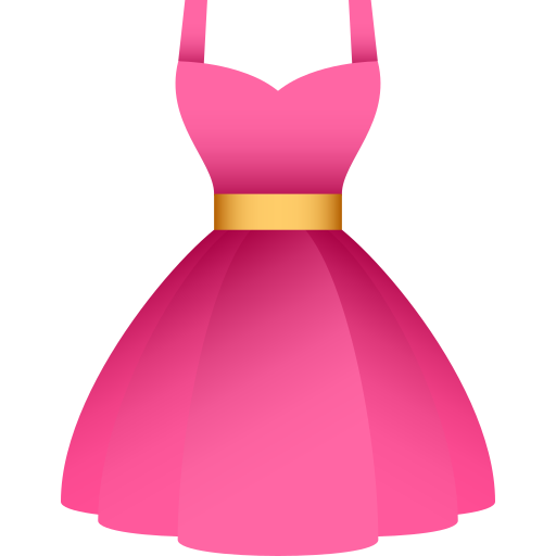 dress as rendered by JoyPixels