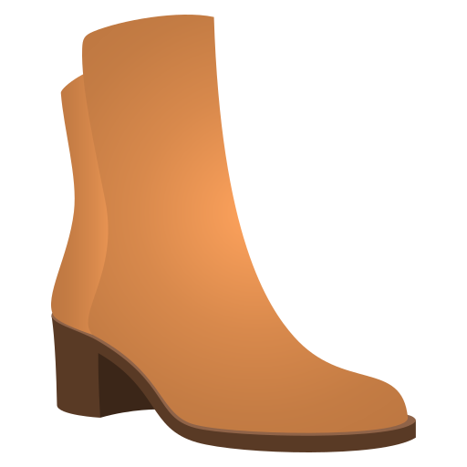 Woman’s Boot as drawn by JoyPixels in 11.0