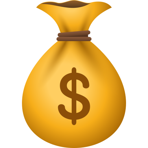 money bag as rendered by JoyPixels