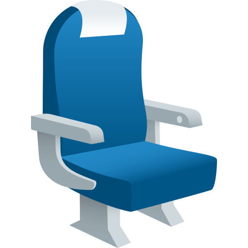 seat as rendered by JoyPixels