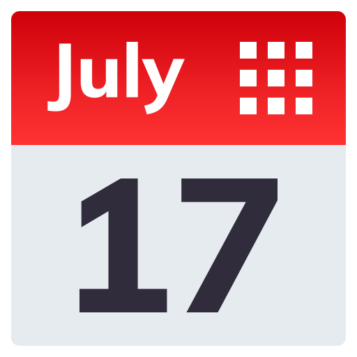 calendar as rendered by JoyPixels