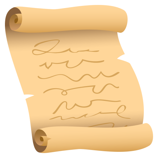 scroll as rendered by JoyPixels